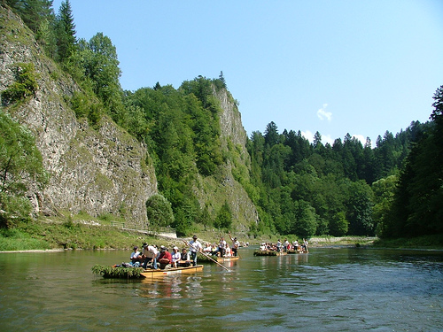 Dunajec river raft Dunajec river raft